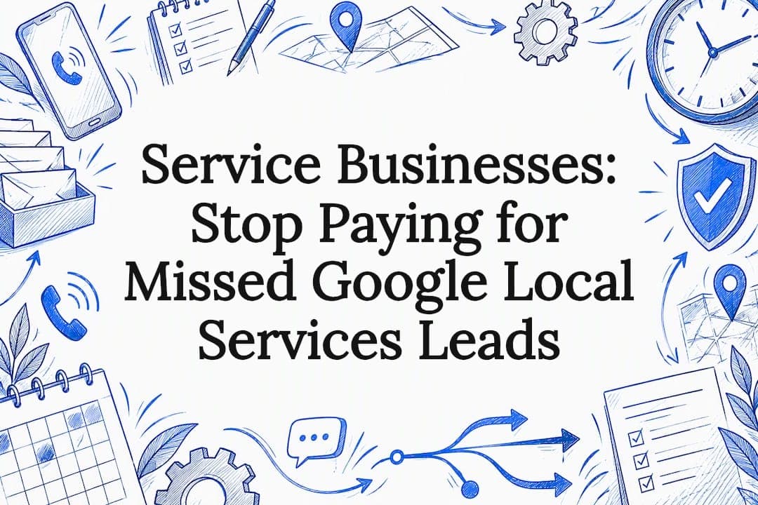 Service Businesses: Stop Paying for Missed Google Local Services Leads